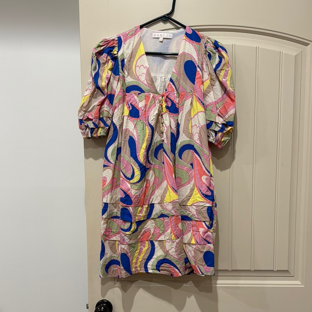 Colorful Patterned Dress